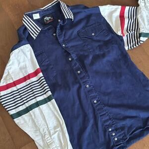 Vintage 90s Western Roper Shirt